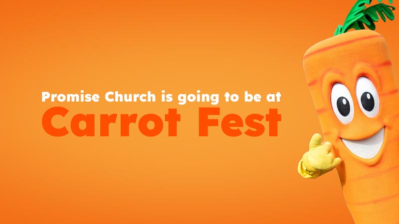 Carrot Fest orange graphic